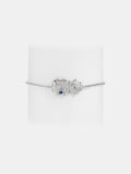 Knotted Bond 925 Silver Rakhi — image 1