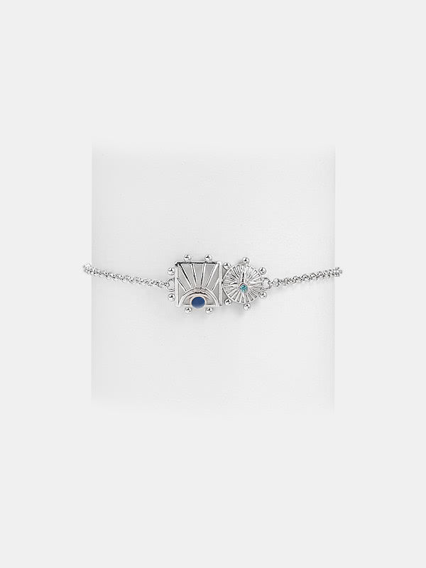 Knotted Bond 925 Silver Rakhi — image 1