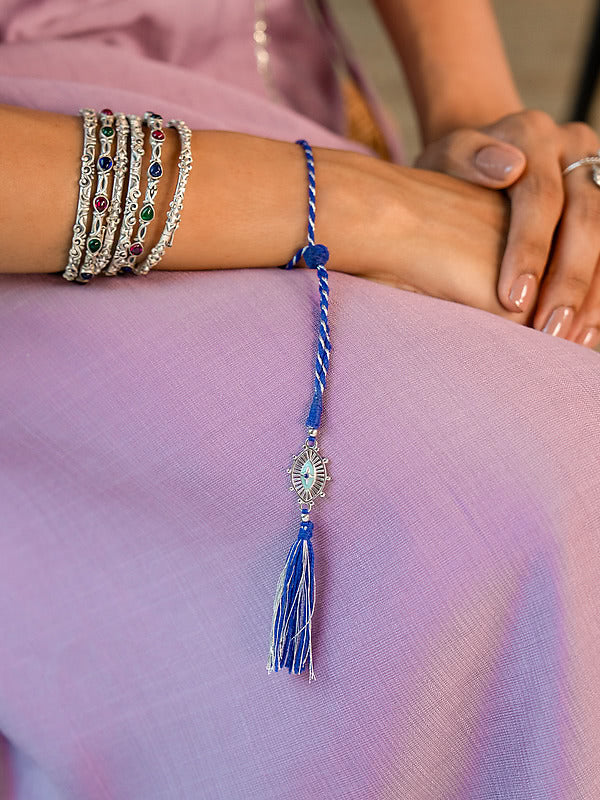 Promise of Protection 925 Silver Rakhi — image 3