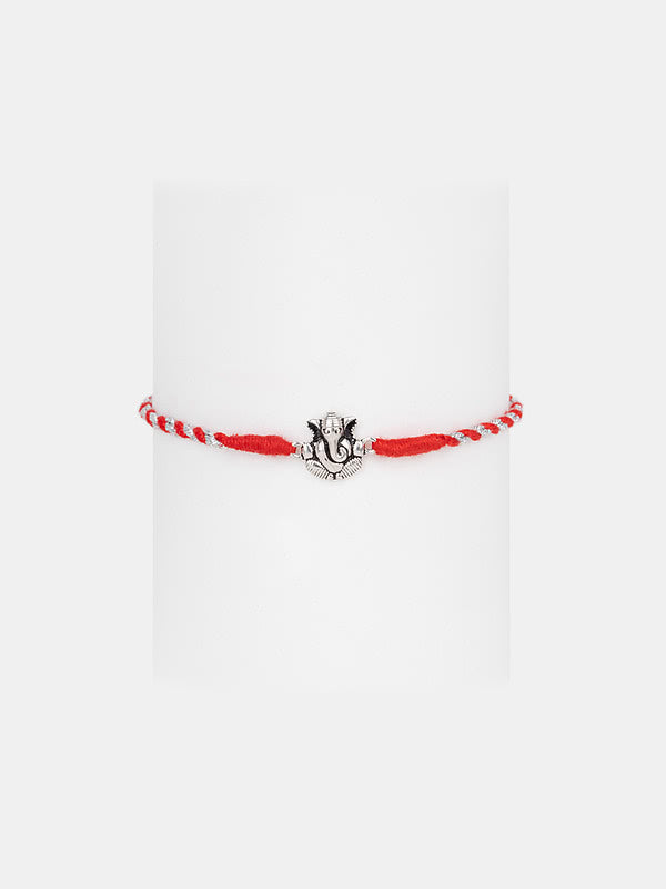 Avighna Ganesh 925 Silver Rakhi — image 1