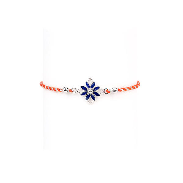 Kolam Mandala 925 Silver Rakhi — image 3