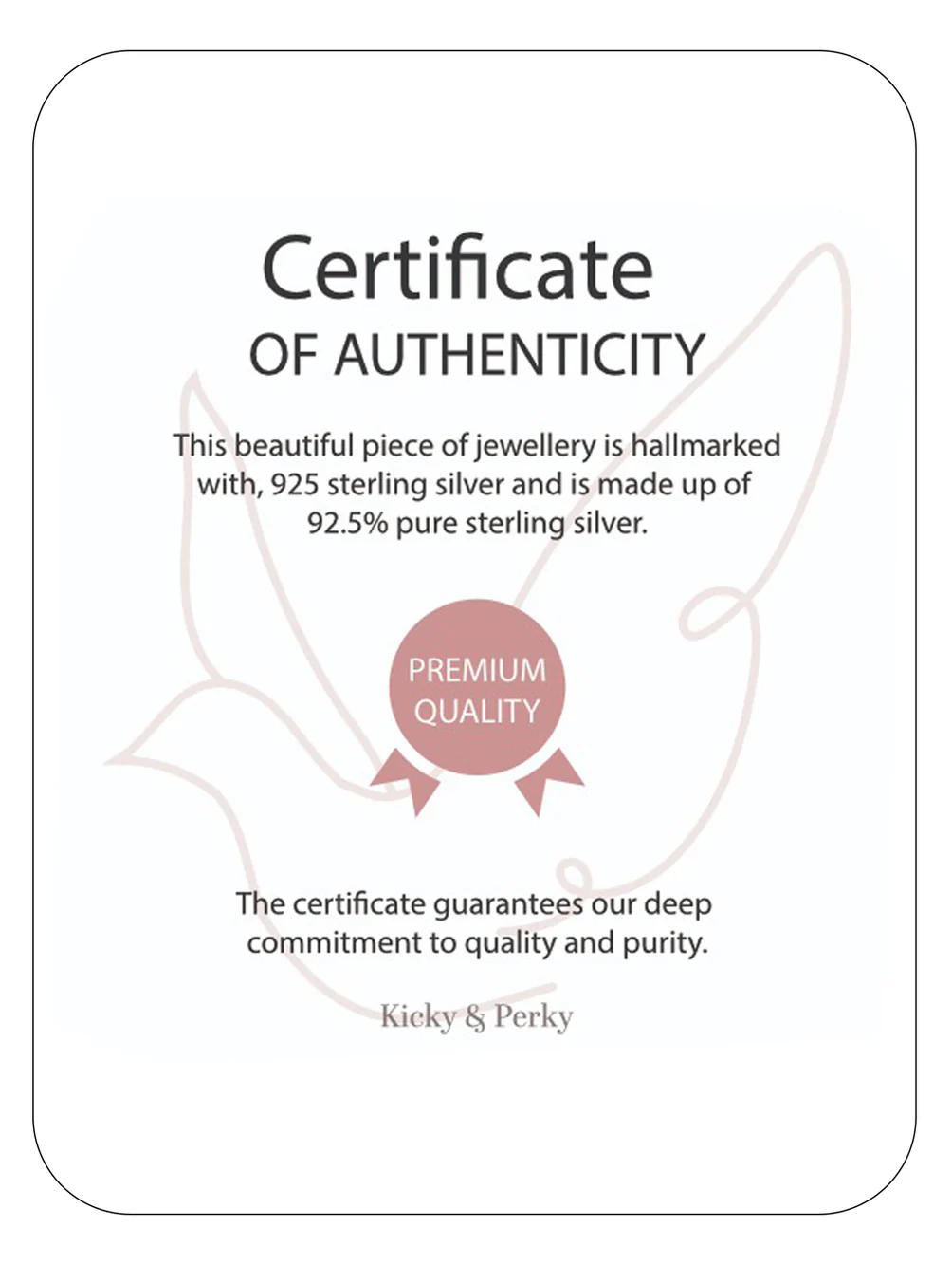 925 Silver Filigree Floral Moissanite & Pearl Lumba Rakhi — image 3