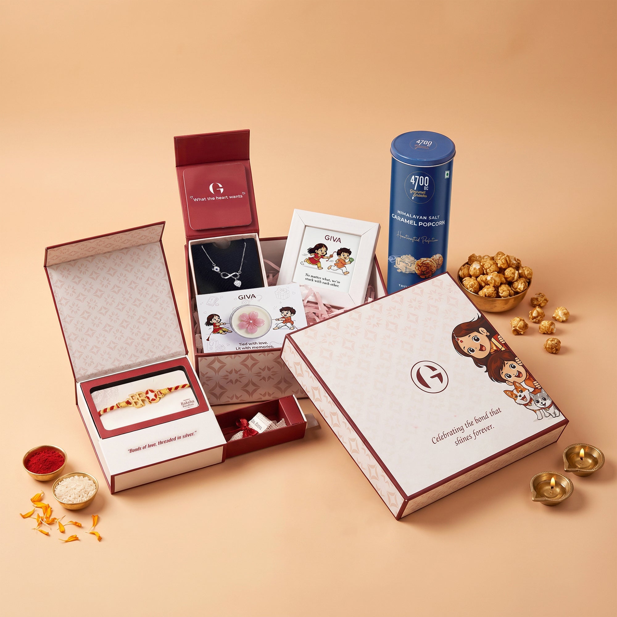 Silver Rakhi Gift Box — image 1