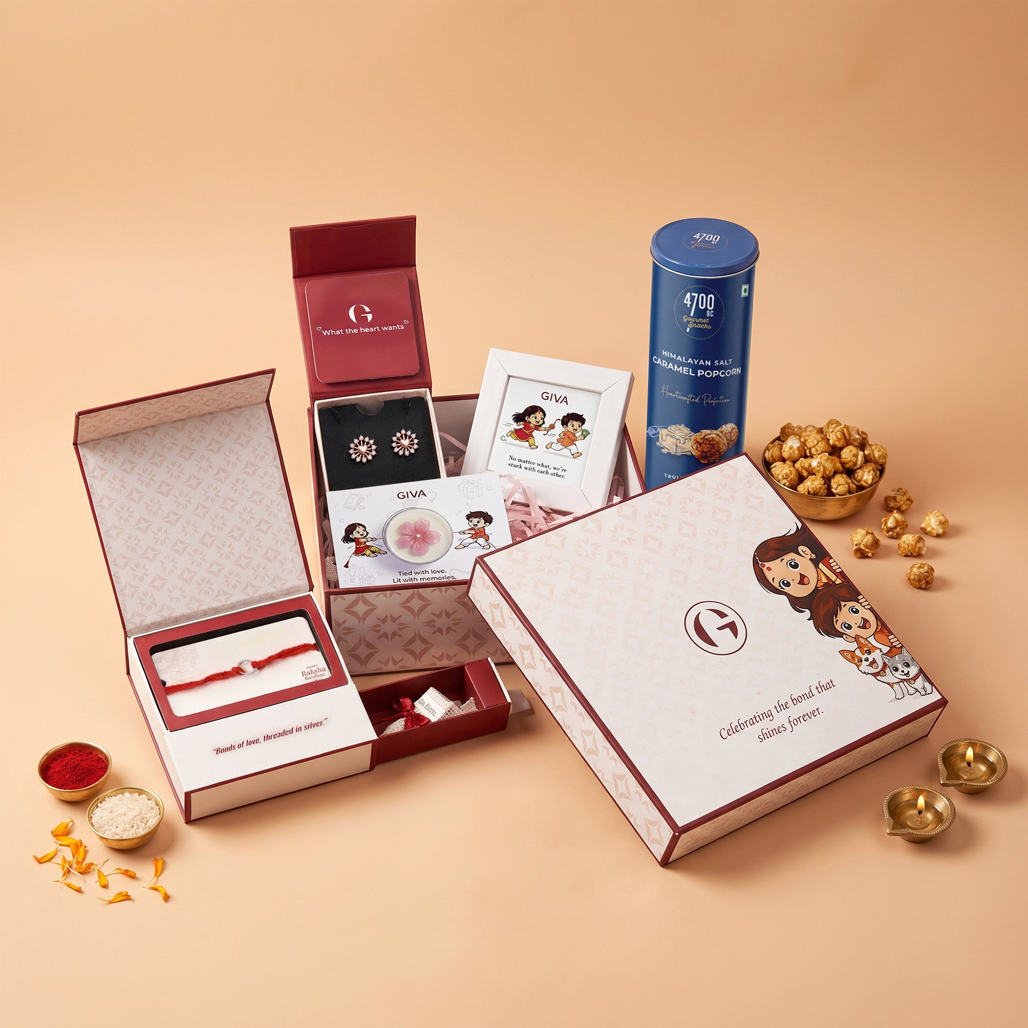 Silver Rakhi Gift Box — image 1
