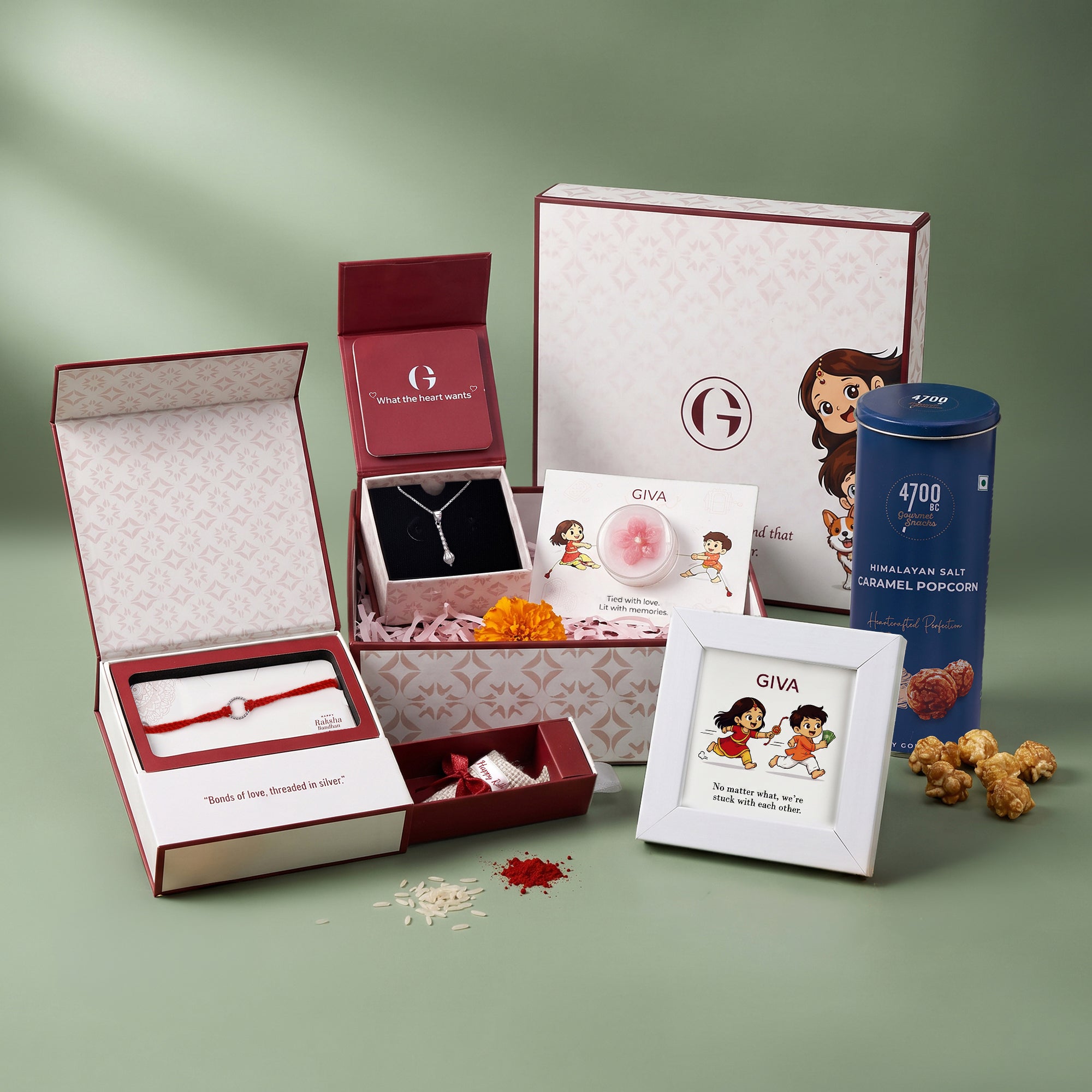 Silver Rakhi Gift Box — image 1
