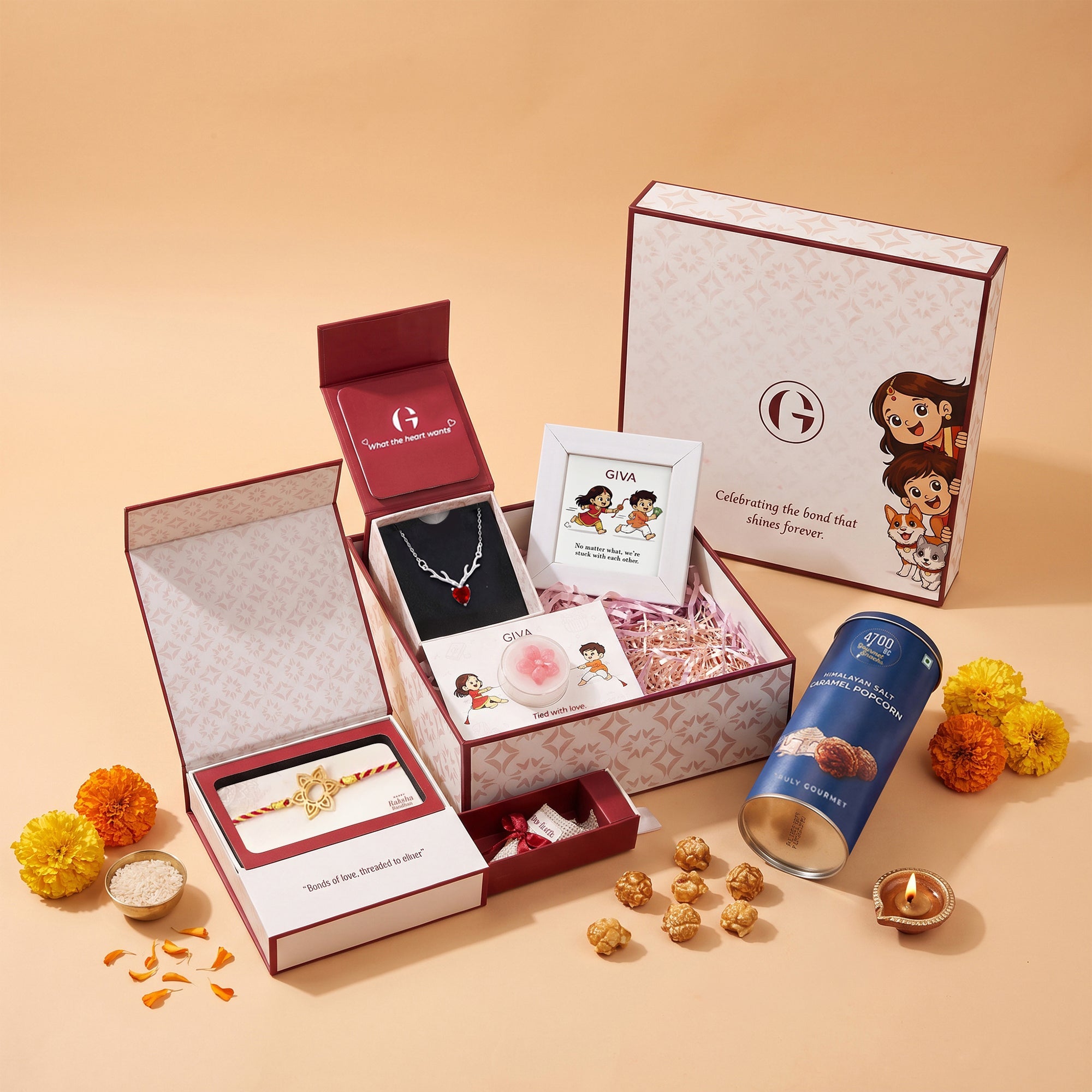Silver Rakhi Gift Box — image 1