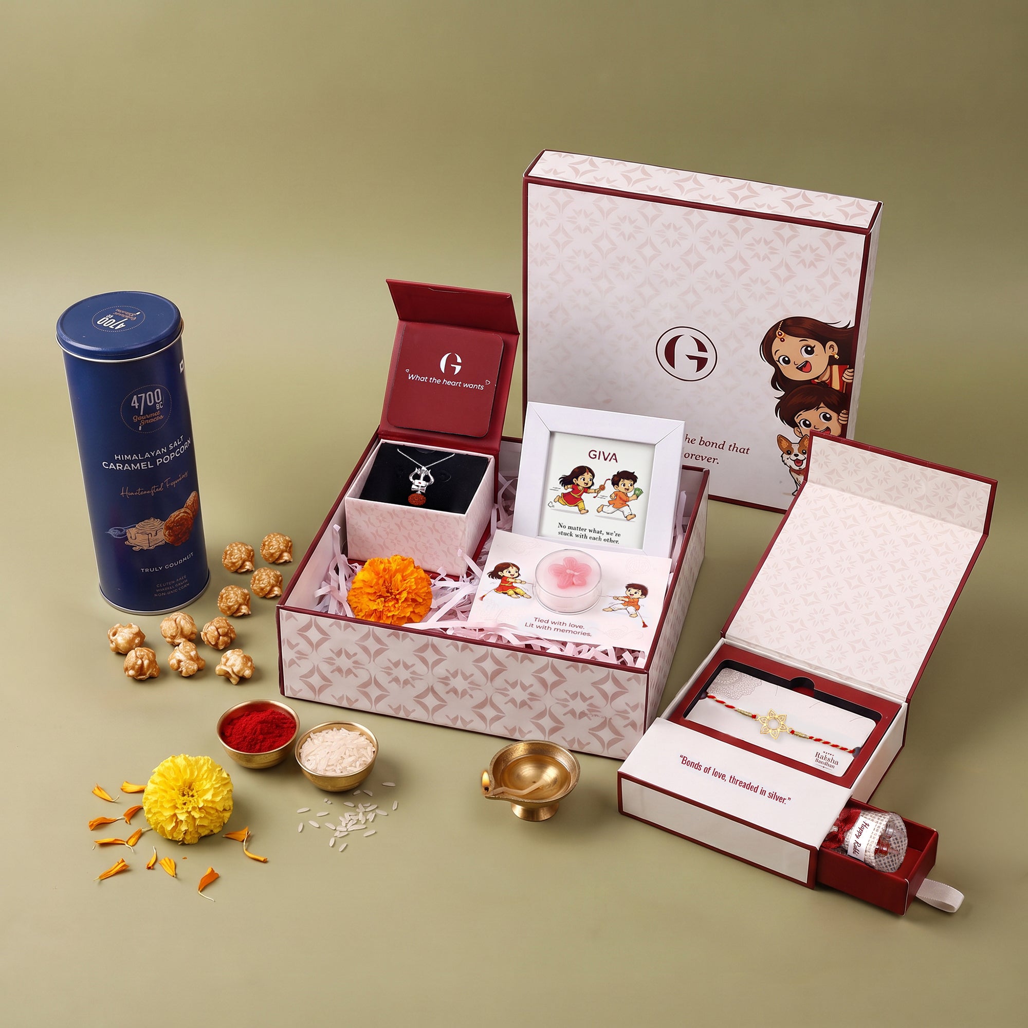 Silver Rakhi Gift Box — image 1