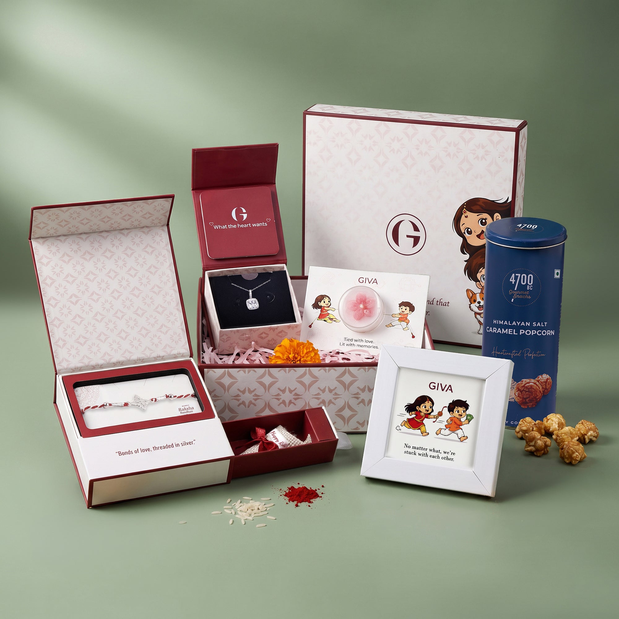 Silver Rakhi Gift Box — image 1