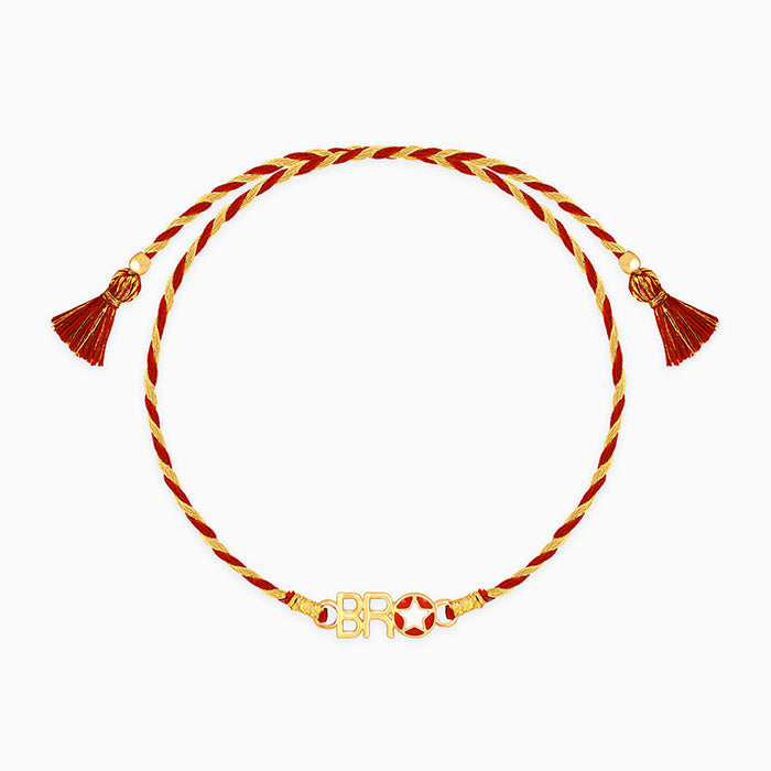 Golden Bro Rakhi — image 3