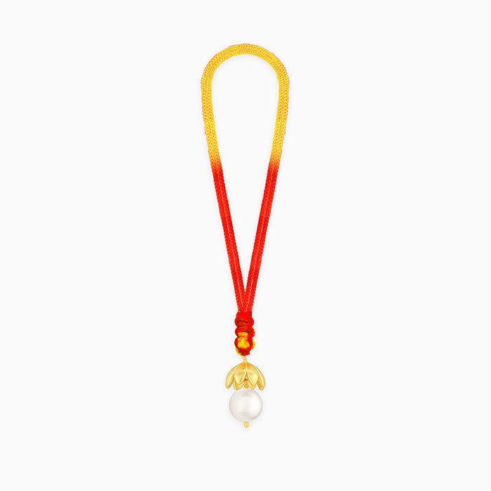Golden Lifelong Promise Lumba Rakhi — image 3
