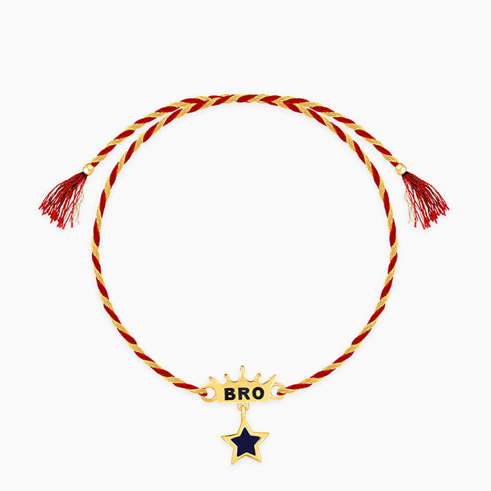 Golden Best Bro Rakhi — image 2