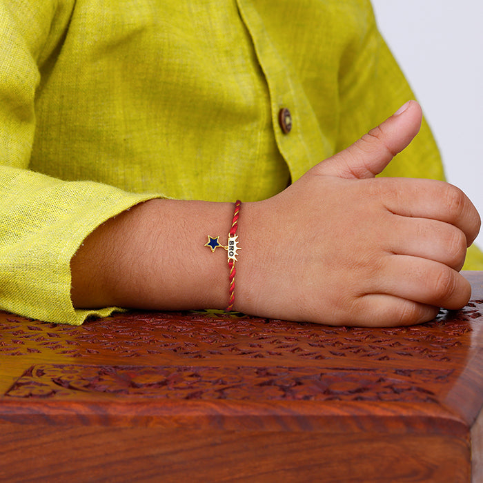 Golden Best Bro Rakhi — image 3