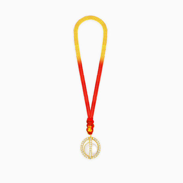 Golden Lumba Pearl Rakhi — image 1
