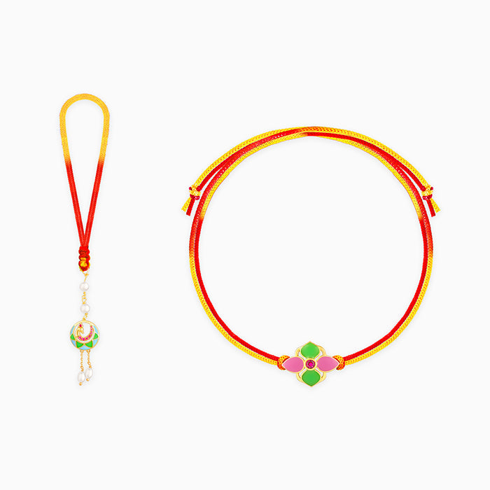 Golden Brighter Life Bhaiya Bhabhi Rakhis — image 1