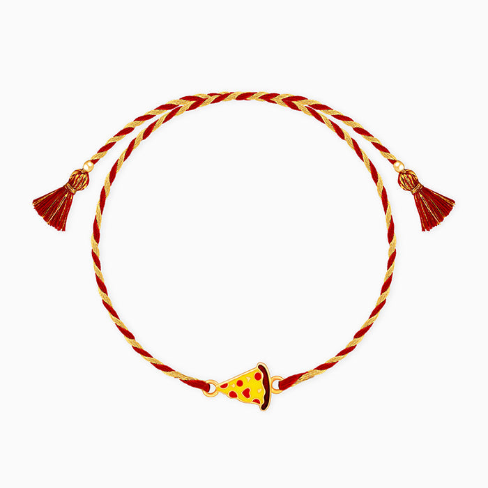 Golden Pizza Rakhi for Kids — image 3