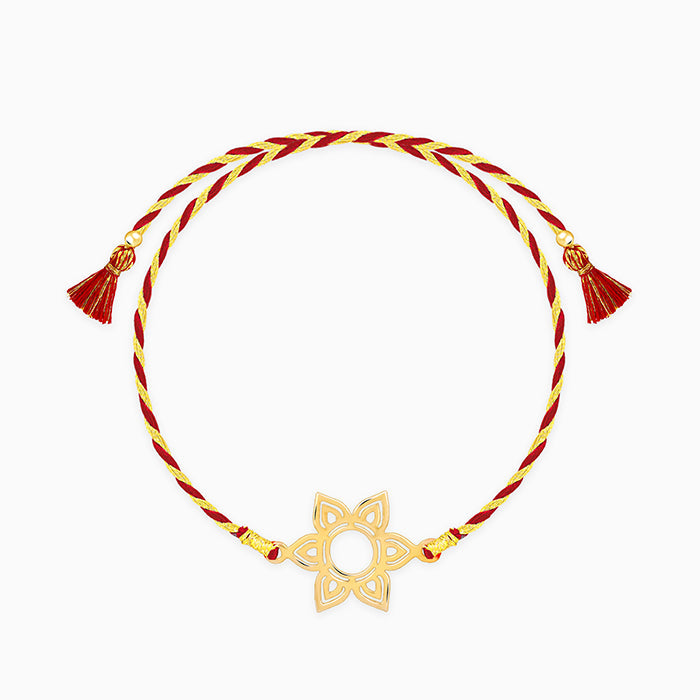 Golden Sacred Rakhi — image 3