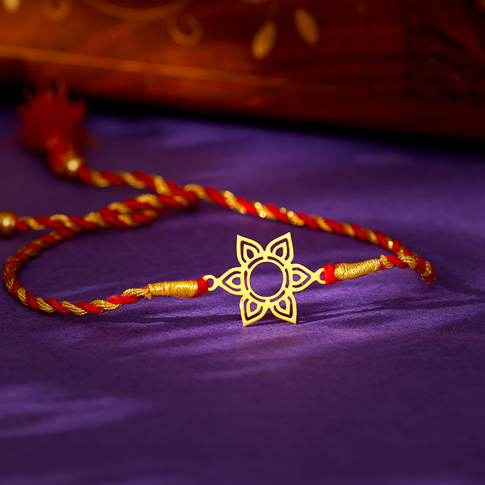 Golden Sacred Rakhi — image 1