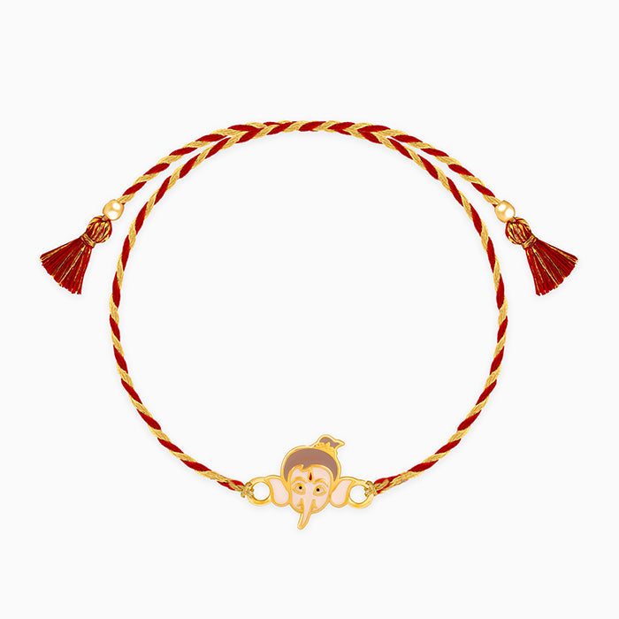 Golden Bal Ganesh Rakhi for Kids — image 3