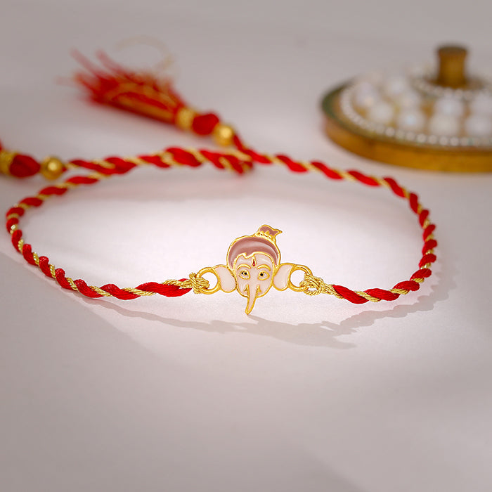 Golden Bal Ganesh Rakhi for Kids — image 1