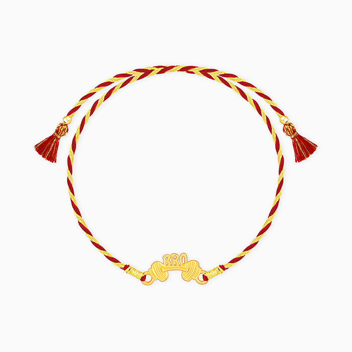 Golden Bro-wali Rakhi — image 3