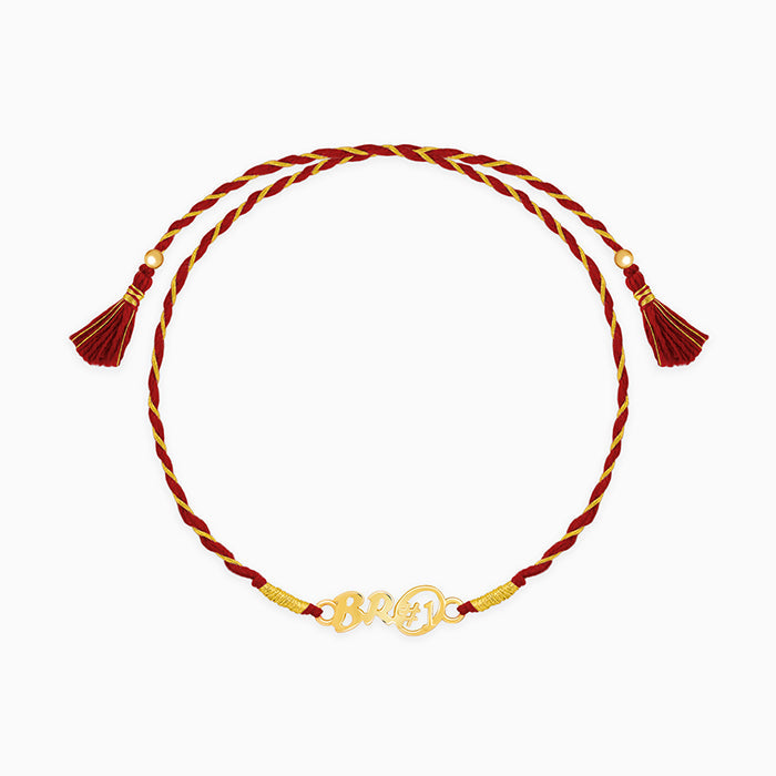 Golden #1 Bro Rakhi — image 3