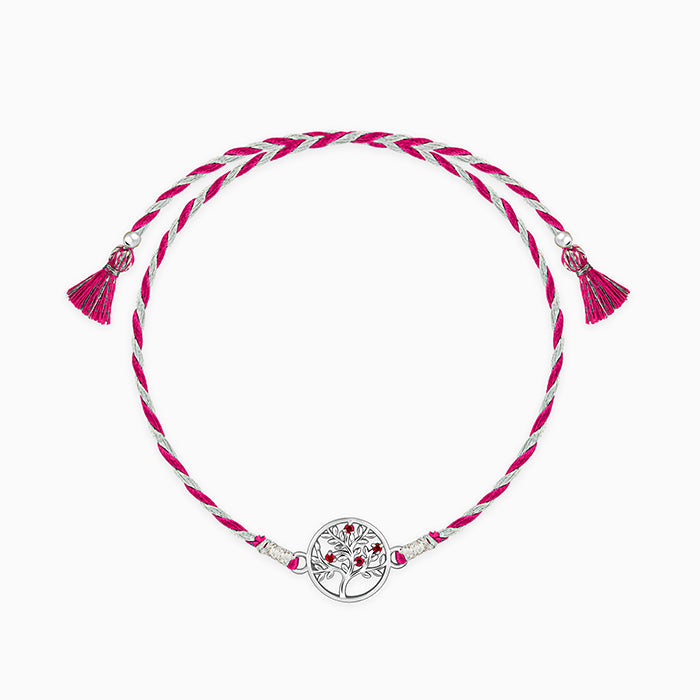 Silver Tree of Life Rakhi — image 3