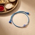 Silver Classic Evil Eye Rakhi — image 1