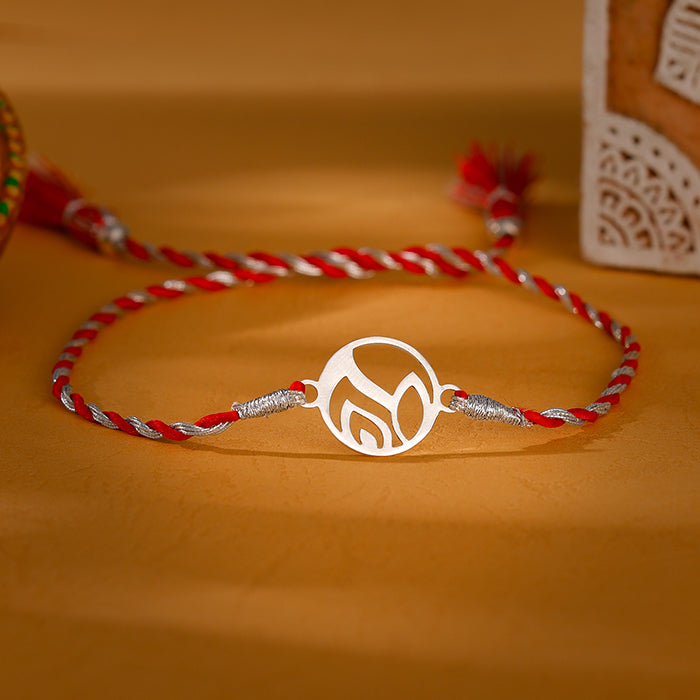 Silver Keshava Rakhi — image 1