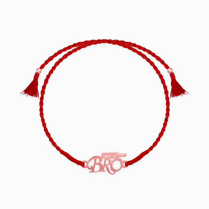Rose Gold BRO Rakhi — image 3