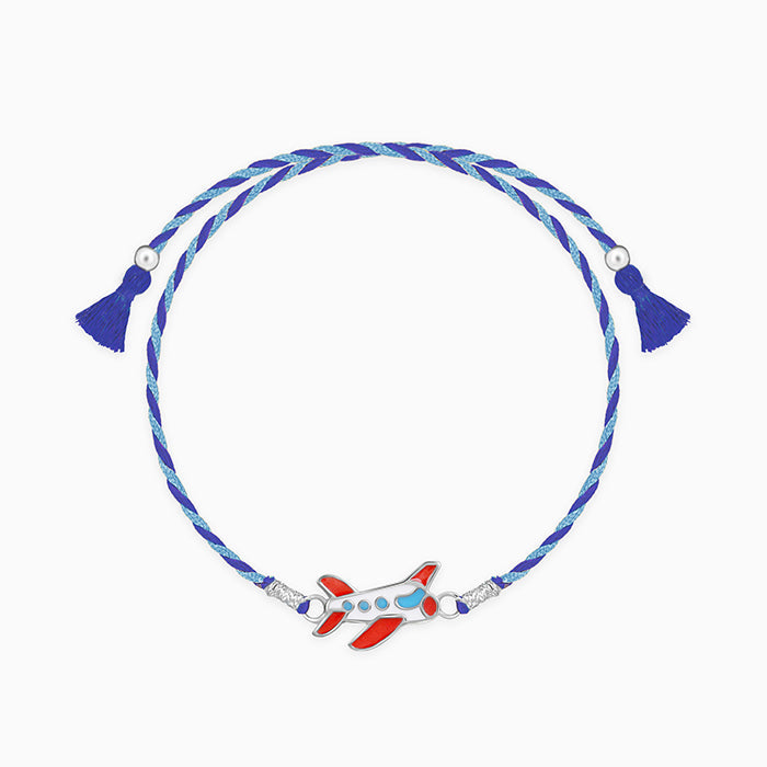 Silver Plane Kids Rakhi — image 3