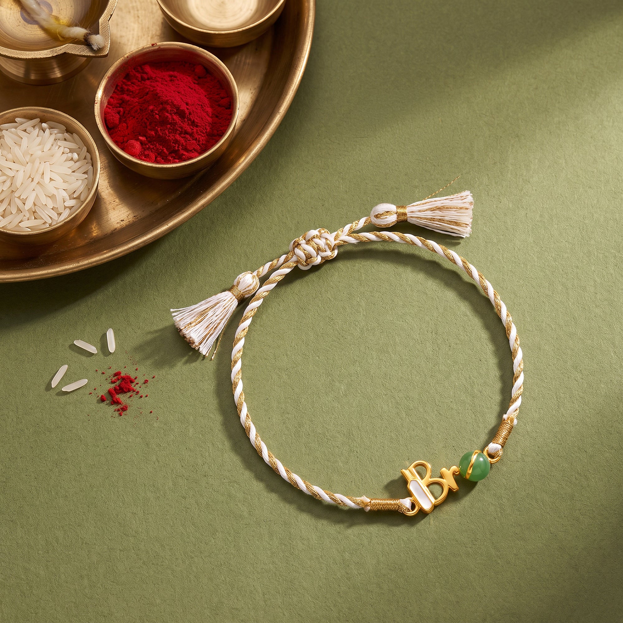 Golden Cricketer Bro Kids Rakhi — image 1