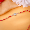 Silver Sunburst Rakhi — image 1