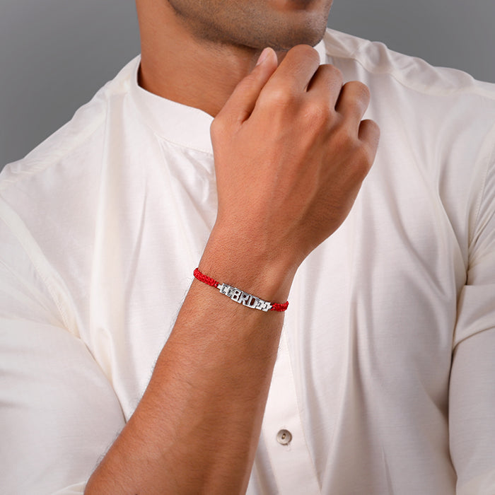 Silver Cool Bro Rakhi — image 2