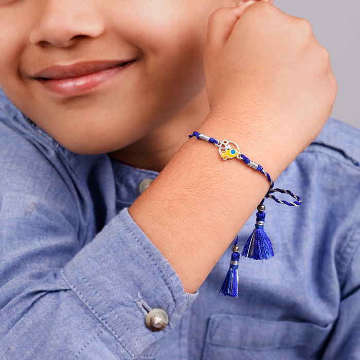 Silver Little Bro Kids Rakhi — image 2