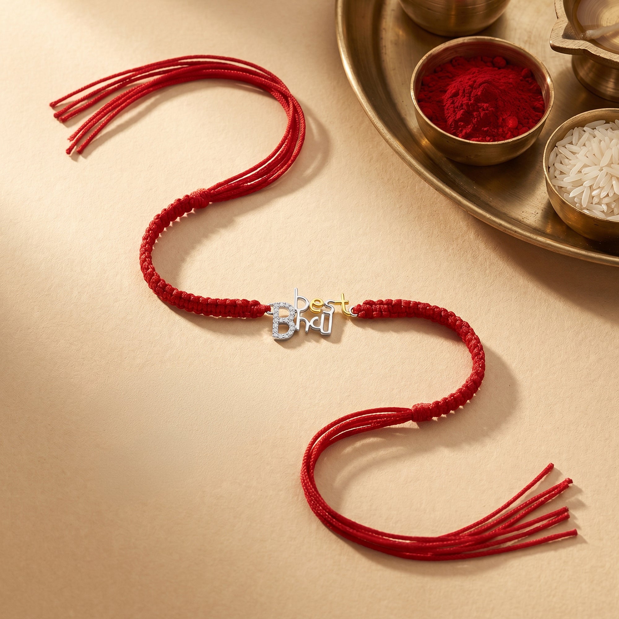 Dual Tone Best Bhai Rakhi — image 1