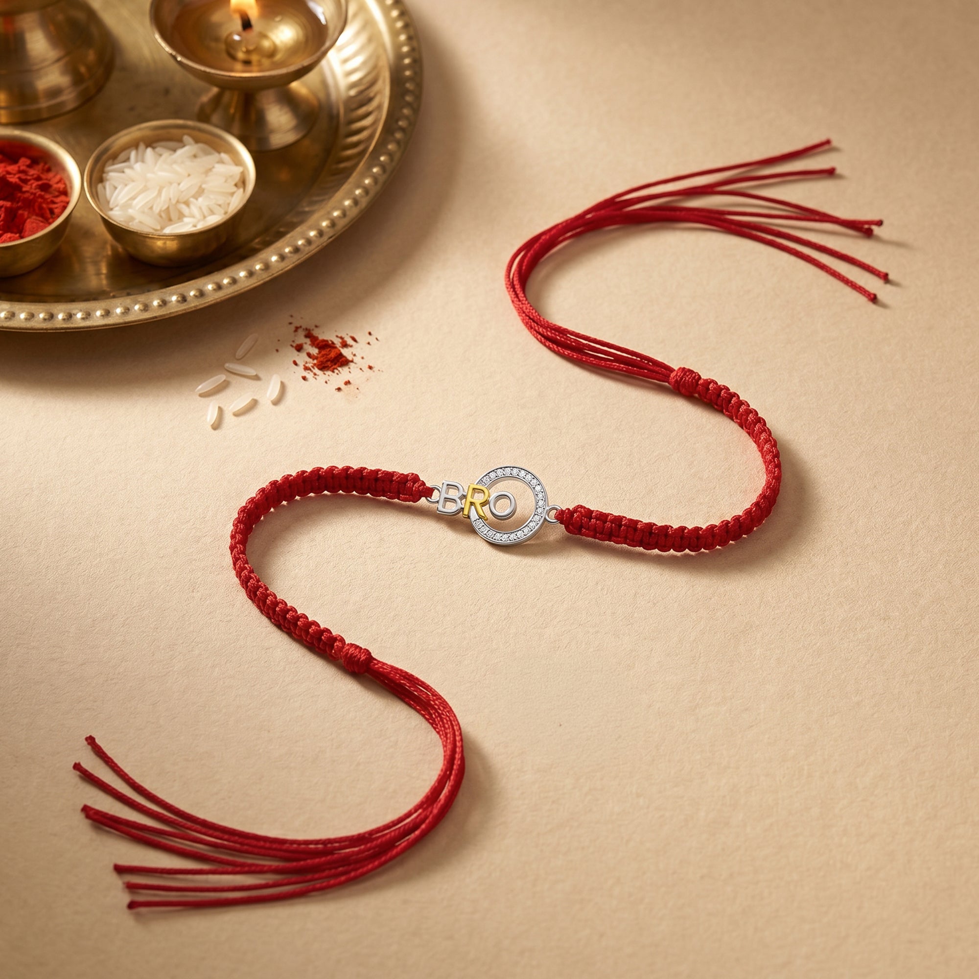 Dual Tone Bro Rakhi — image 1