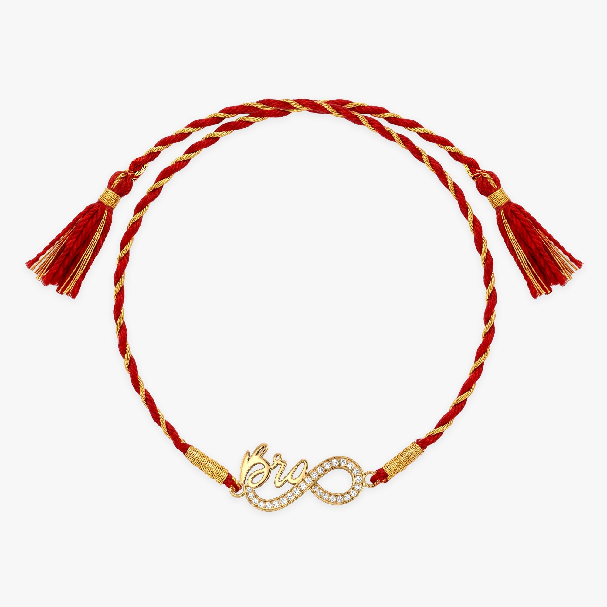 Golden Infinity Brother Rakhi — image 3