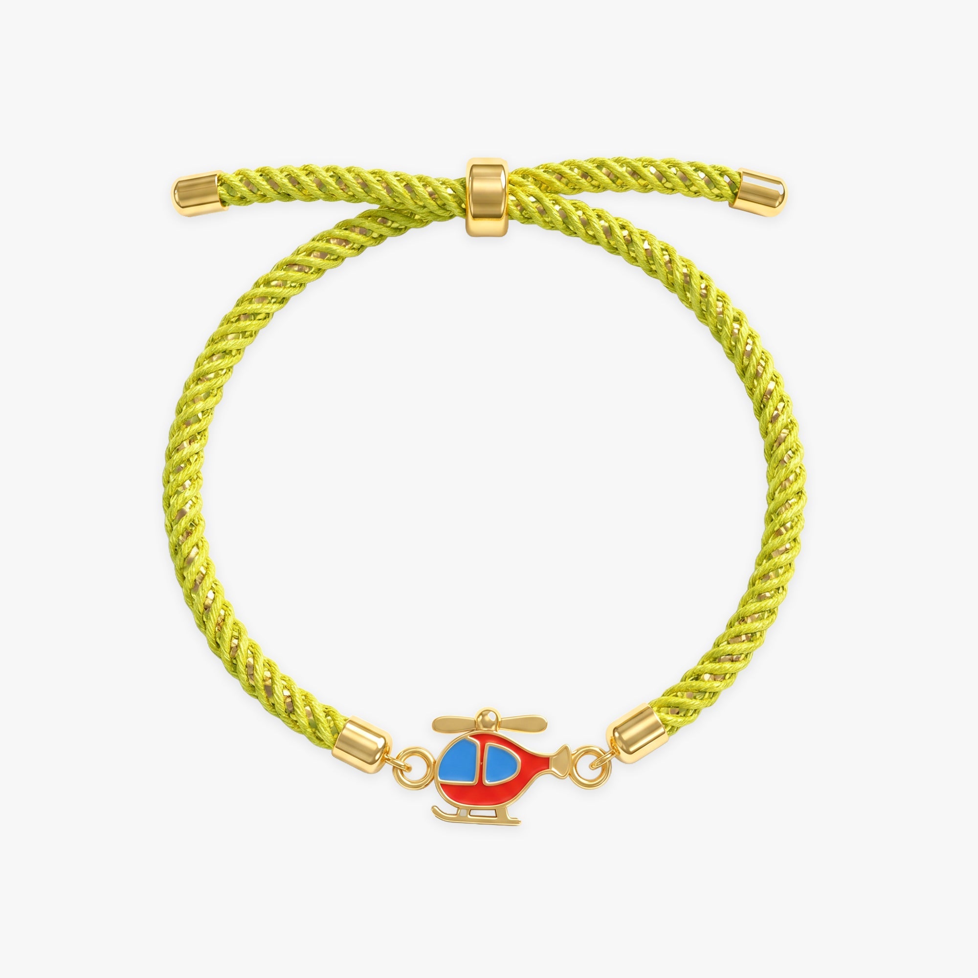 Golden Spinning Chopper Kids Rakhi — image 3