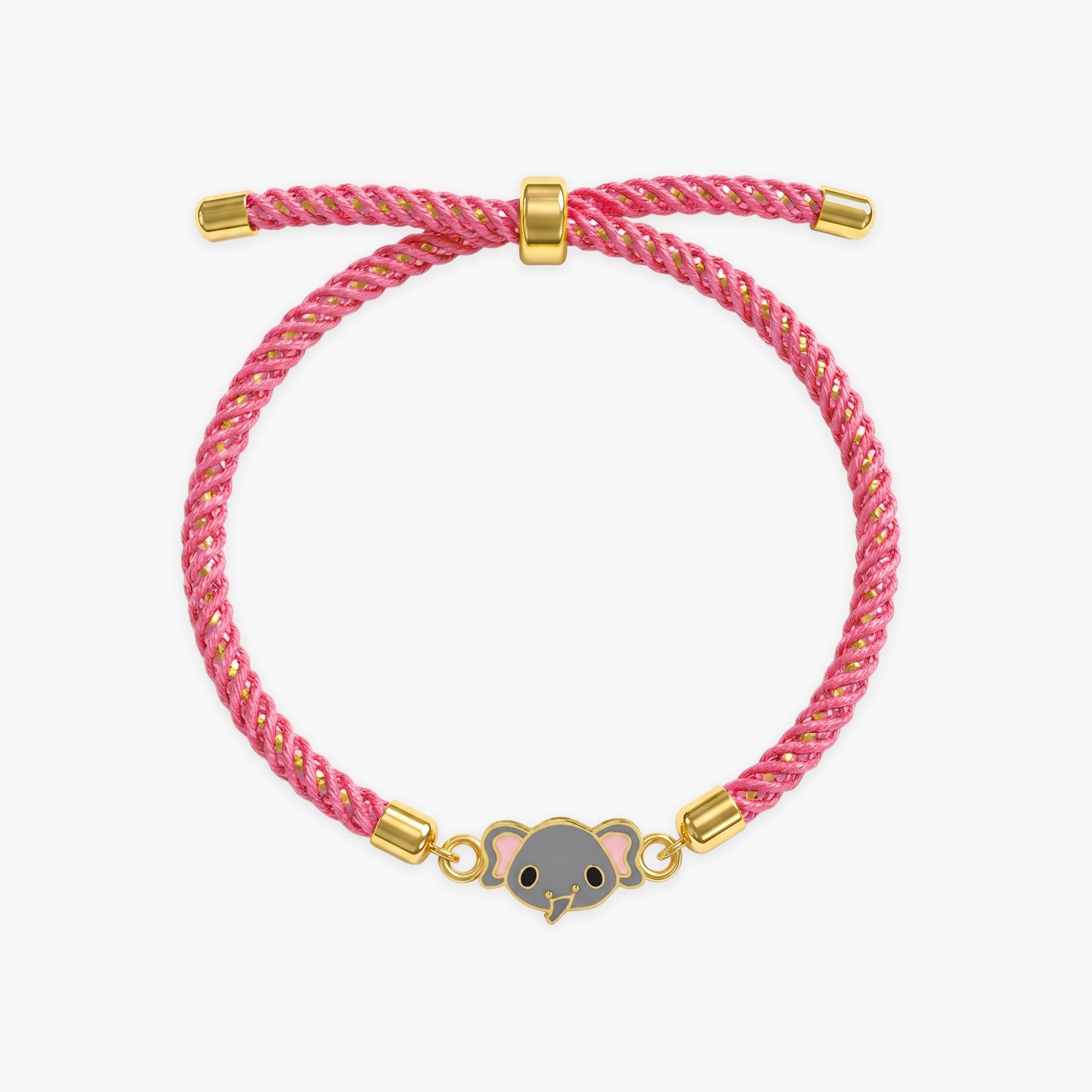 Golden Baby Elephant Kids Rakhi — image 3