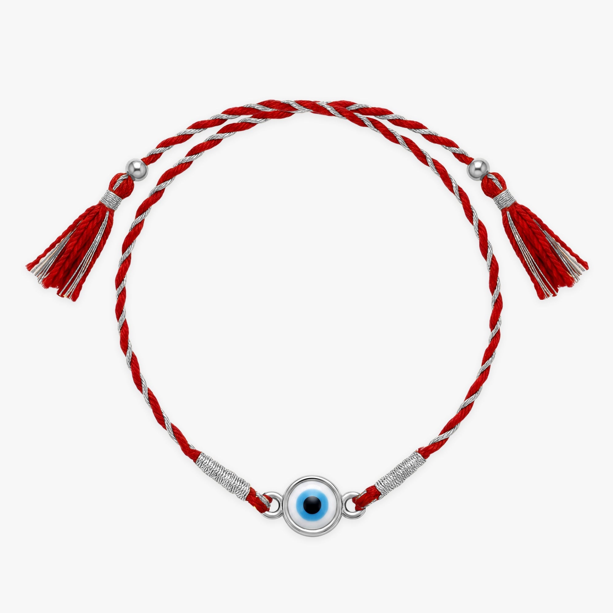 Silver Raksha Drishti Rakhi — image 3