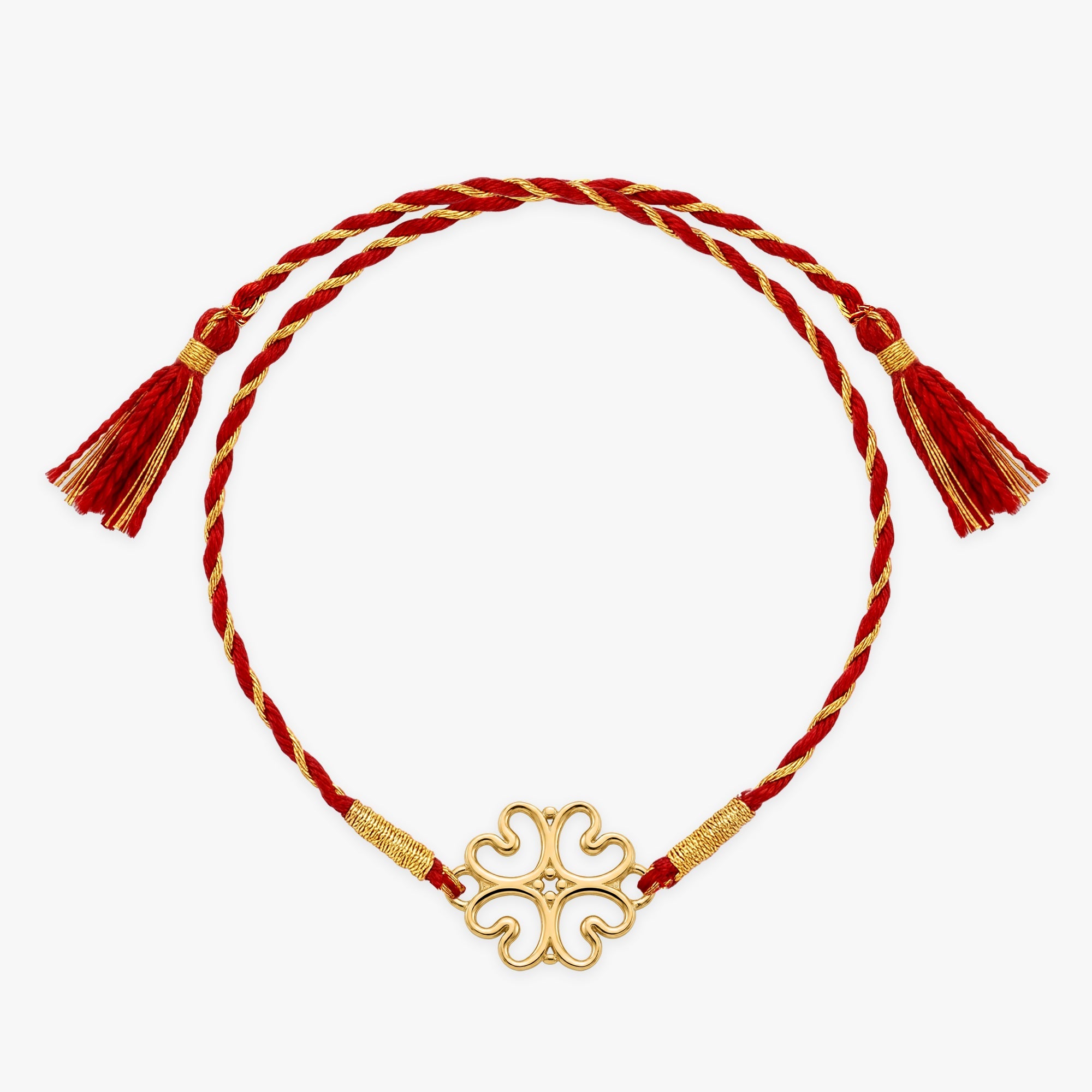 Golden Divine Floret Rakhi — image 3