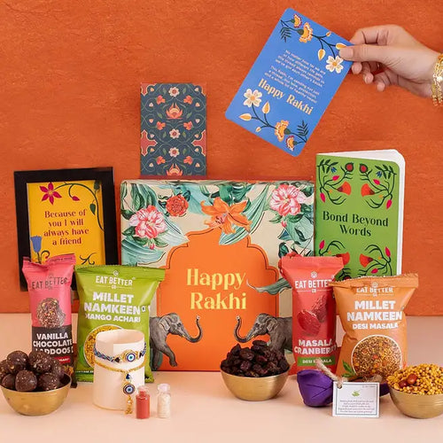 Bhaiya Bhabhi Evil Eye Rakhi Treat Box