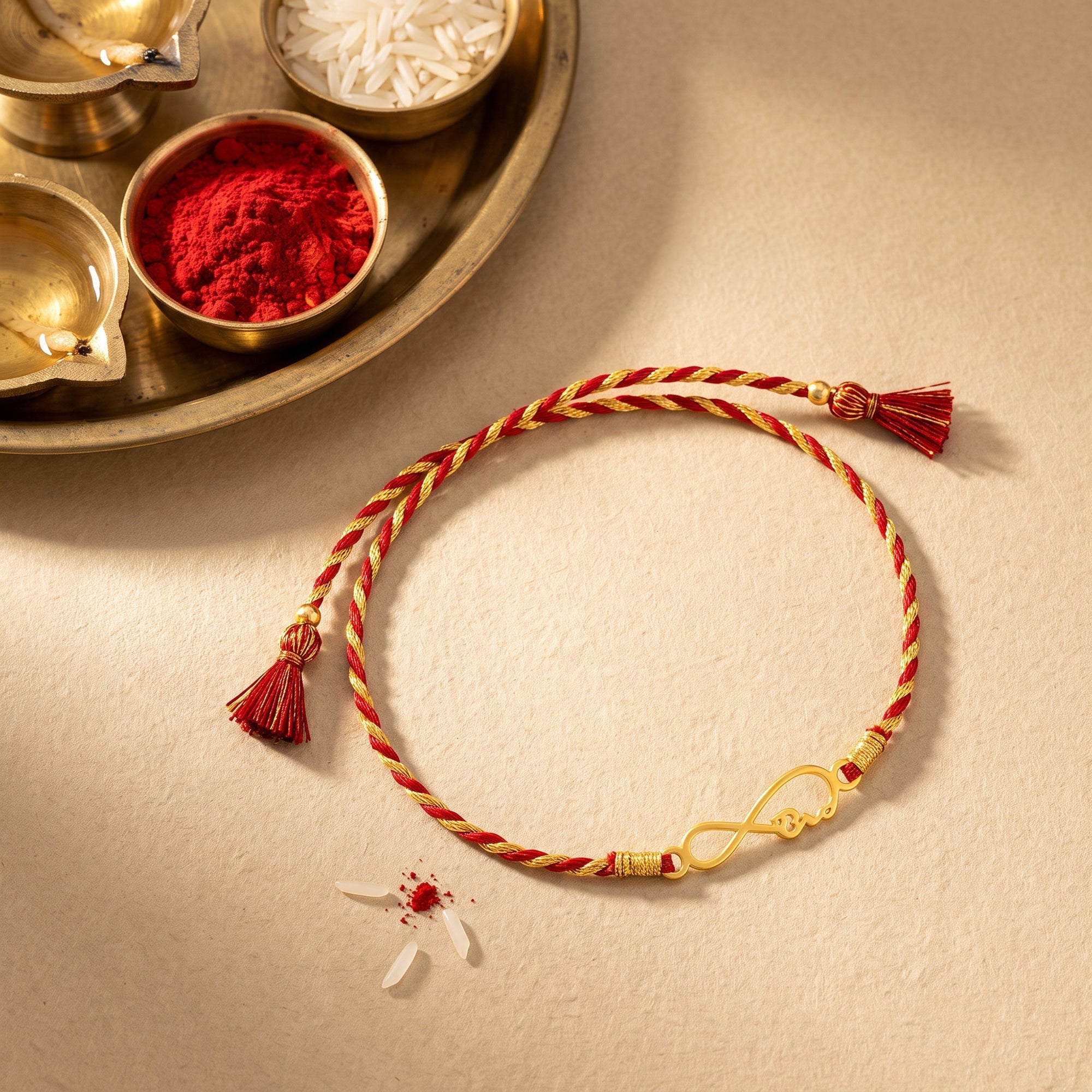 Golden Infinity Bro Rakhi — image 1
