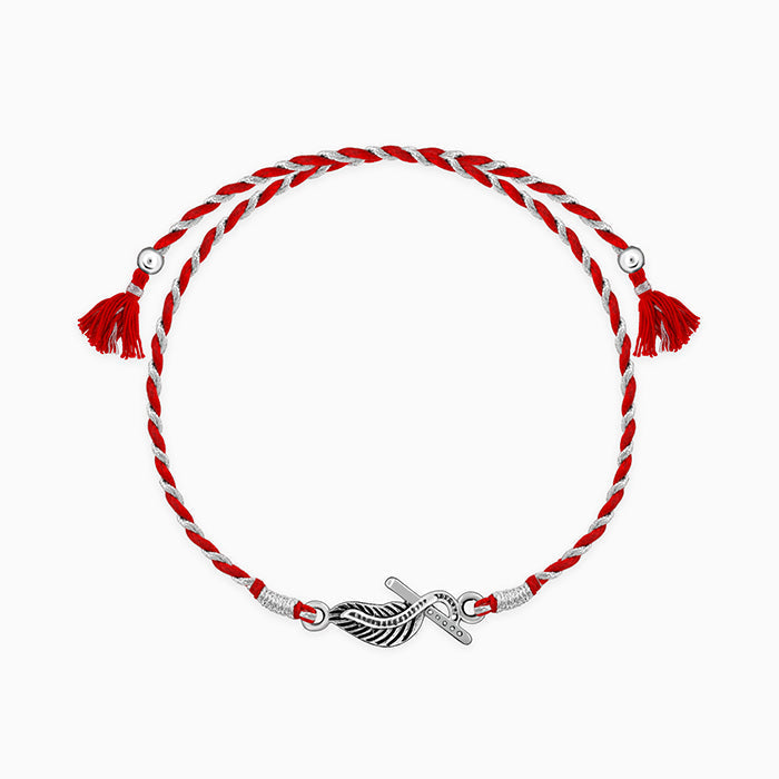 Oxidised Silver Krishna Rakhi — image 2