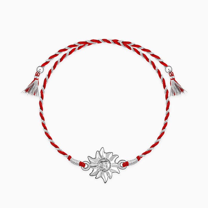 Silver Surya Rakhi — image 3