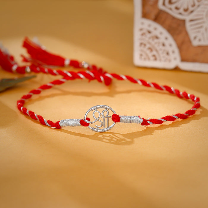Silver Heavenly Shree Rakhi — image 1