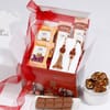 Auspicious Rudraksha Bhaiya Bhabhi Rakhi Hamper