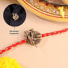 Brahma Vishnu Mahesh Button Cover Convertible Rakhi