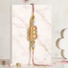 Handcrafted Pastel AD Rakhi