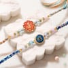 Khanda and Ek Onkar Designer Rakhi Set of 2